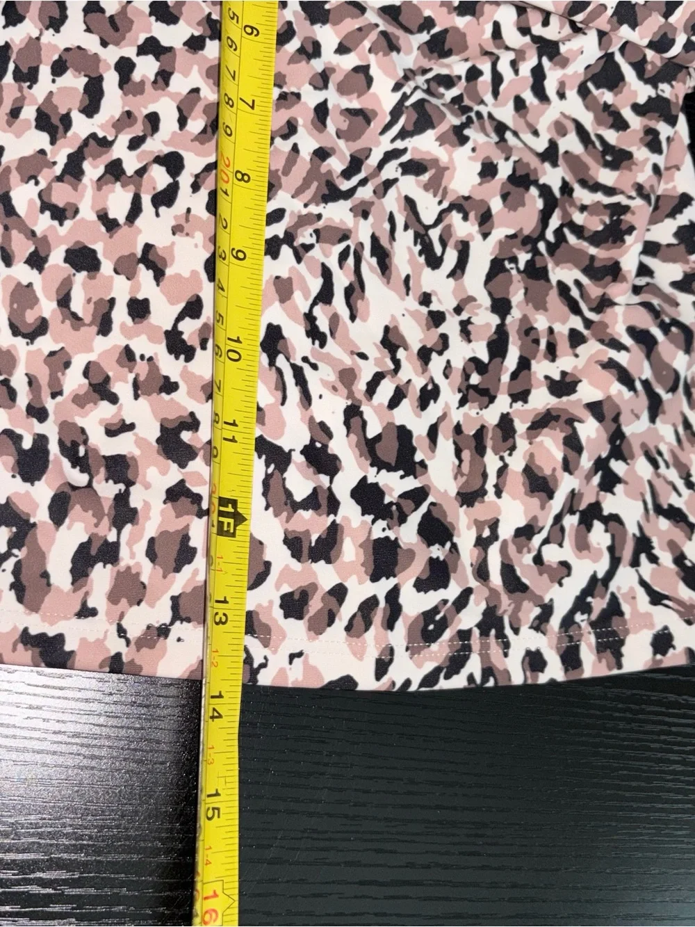 Dorina Swim Womens XL Leopard Tankini 3 Piece Swimsuit Set Black Wrap NWT